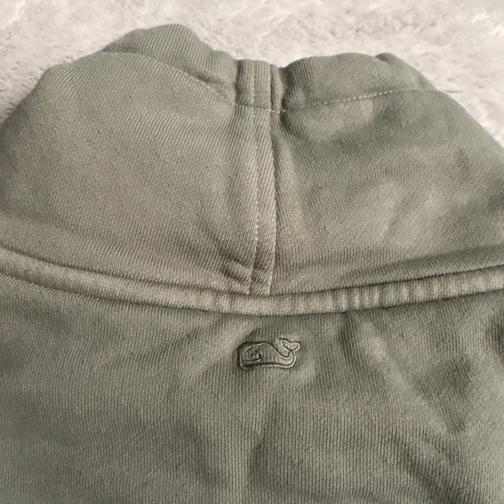 Vineyard Vines Shep Shirt Funnel Neck Women XS Green Pullover Sweatshirt Preppy - Picture 7 of 8